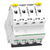 A9F75416 Schneider iC60N - Disjoncteur tétrapolaire 16A - 4P - Courbe D - 6/10kA - Bornes à vis - Acti9 iC60