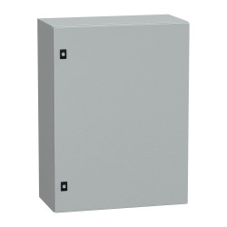 NSYCRN86300 Armoire électrique Schneider métallique étanche IP66 - HxLxP 800x600x300mm - Sans plaque de montage - Spacial CRN