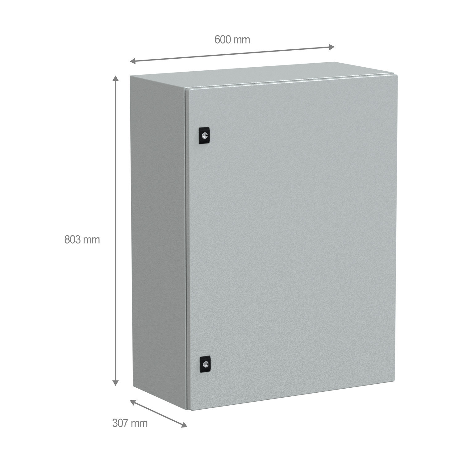 NSYCRN86300 Armoire électrique Schneider métallique étanche IP66 - HxLxP 800x600x300mm - Sans plaque de montage - Spacial CRN