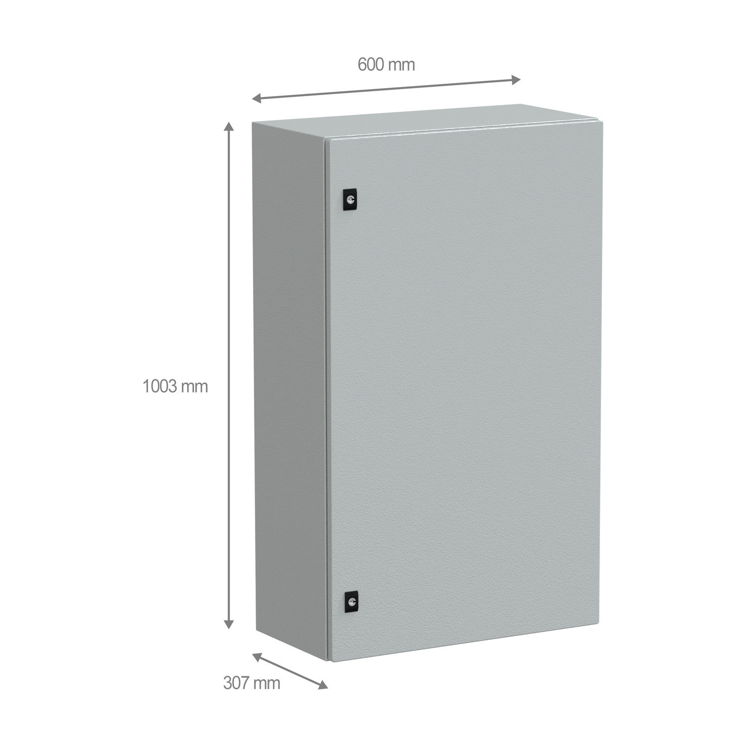 NSYCRN106300 Armoire électrique Schneider métallique étanche IP66 - HxLxP 1000x600x300mm - Sans plaque de montage - Spacial CRN