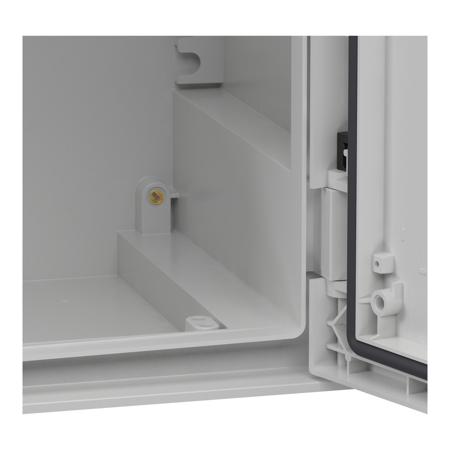 NSYPLM75G Schneider - Coffret Thalassa PLM 747x536x300 - étanche IP66 - IK10 - Coffret polyester - RAL 7035 - PanelSet PLM