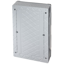 601988 Legrand Coffret étanche plexo 72 modules soit 4 rangées de 18 modules - étanchéité IP65 - Avec embouts passe-câbles