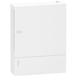 MIP12212 Tableau électrique 2 rangées Schneider Resi9 MP Mini Pragma - 2x12 modules - Avec porte - Avec bornier