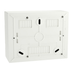 EZ9EUD108 Tableau électrique 8 modules Schneider Easy9 - Porte opaque blanche + Bornier de terre