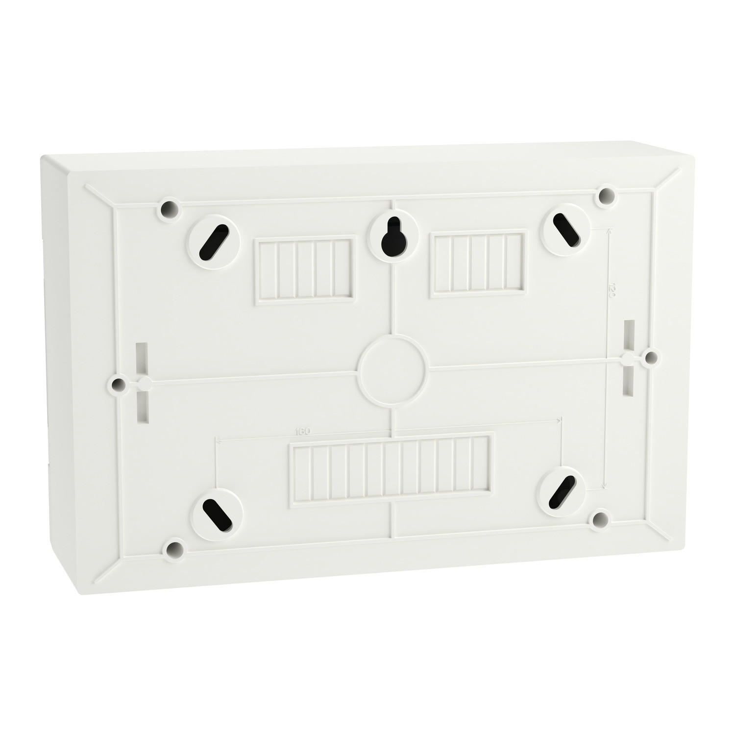 EZ9EUD112 Tableau électrique 12 modules Schneider Easy9 - 1 rangée - Porte blanche - Avec bornier de terre