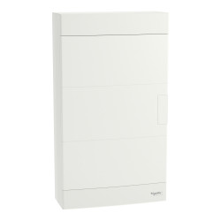 EZ9EUD312 Tableau électrique 3 rangées de 12 modules Schneider Easy9 - 36 modules - Avec porte - Avec bornier de terre