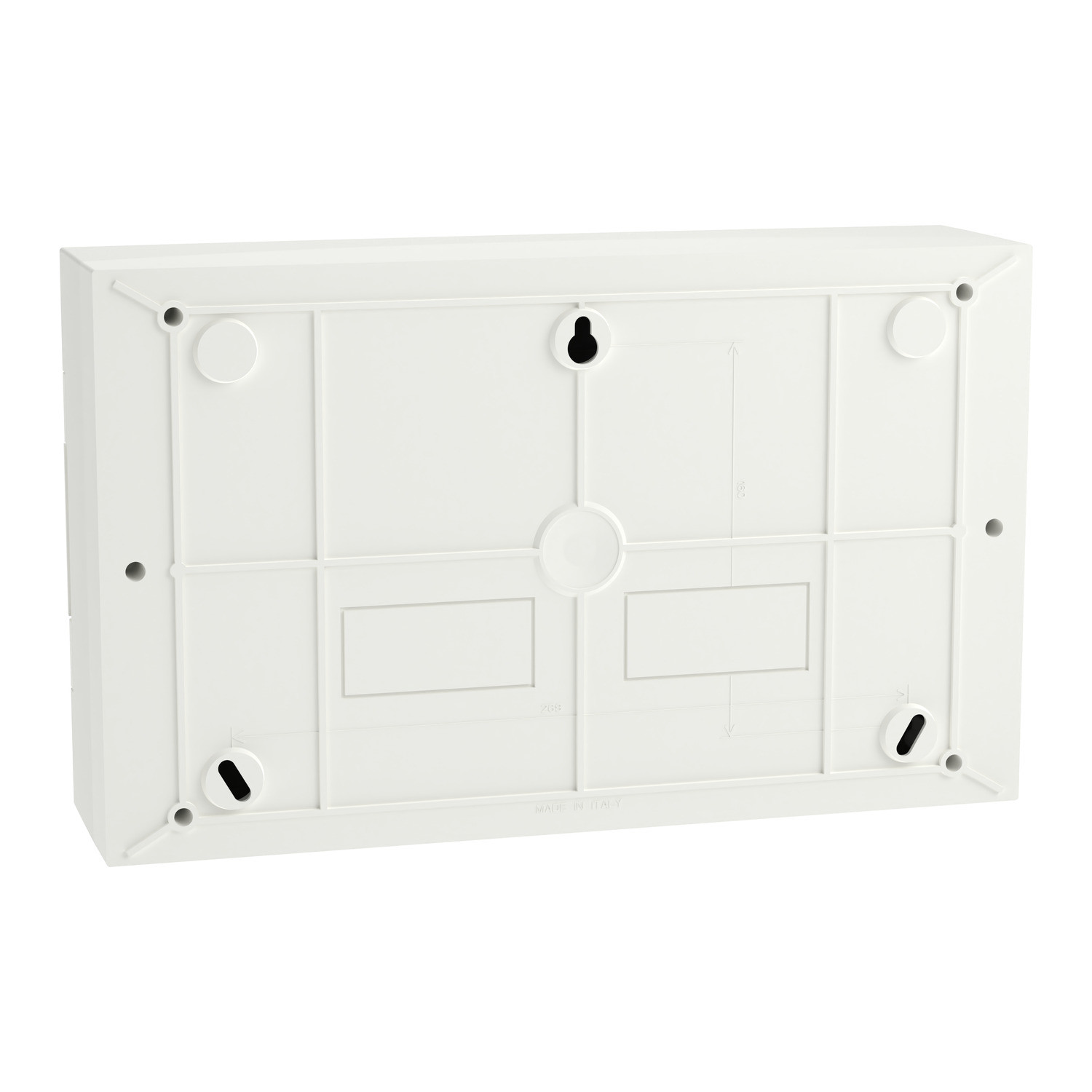 EZ9EUD118 Coffret électrique 1 rangée 18 modules Schneider Easy9 - Avec porte - Avec bornier de terre