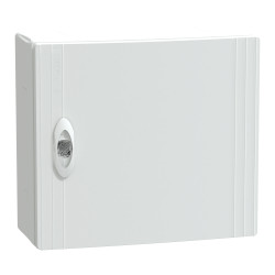 LVSXQ113 Tableau électrique 13 modules Schneider PrismaSet XS  - 1 rangée - Avec porte opaque - Avec bornier de terre
