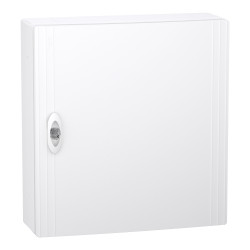 LVSXQ218 Tableau électrique 2 rangées de 18 modules Schneider PrismaSet XS  - Avec porte - Avec bornier de terre