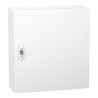 LVSXQ218 Tableau électrique 2 rangées de 18 modules Schneider PrismaSet XS  - Avec porte - Avec bornier de terre