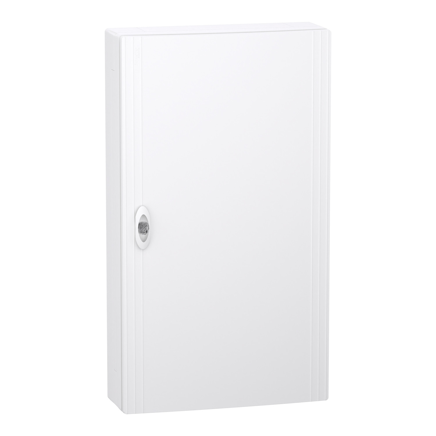 LVSXQ418 Tableau électrique 4 rangées de 18 modules Schneider PrismaSet XS  - Avec porte - Avec bornier de terre