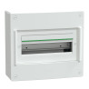 LVSXT113 Schneider - Coffret saillie 1 rangée de 13 modules - PrismaSet XS  - Sans porte - Avec bornier de terre
