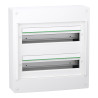 LVSXT218 Coffret tertiaire Schneider 2 rangées de 18 modules (soit 36 modules) - PrismaSet XS  - Sans porte - Avec bornier