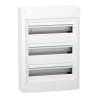 LVSXT318 Coffret tertiaire Schneider 3 rangées de 18 modules (soit 54 modules) - PrismaSet XS  - Sans porte - Avec bornier