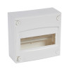 001308 Legrand - Mini coffret électrique 8-9 modules Legrand Lexic - Sans porte - Avec bornier de terre