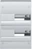 GD213 Hager - Tableau électrique 2 rangées de 13 modules Gamma 13 - Sans porte - Avec bornier de terre