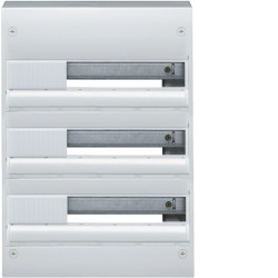 GD318 Tableau électrique Hager 3 rangées de 18 modules (soit 54 modules) - Gamma - Sans porte - Avec bornier de terre