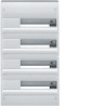 GD418 Tableau électrique Hager 4 rangées de 18 modules (soit 72 modules) - Gamma - Sans porte - Avec bornier de terre