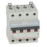 407921 Legrand DX3 - Disjoncteur tétrapolaire 2A 4P C2 6000A/10kA - 400V - Bornes à vis - 4 modules