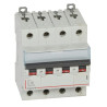 407928 Legrand DX3 - Disjoncteur tétrapolaire 16A 4P C16 6000A/10kA - 400V - Bornes à vis - 4 modules