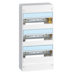 401213 Legrand - Coffret électrique Drivia 3 rangées de 13 modules (soit 39 modules) - Sans porte - Avec bornier