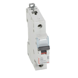 407429 Legrand DX3 - Disjoncteur unipolaire 6A 1P B6 6000A/10kA - Courbe B - 230V - À vis - 1 module