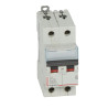 407801 Legrand DX3 - Disjoncteur bipolaire 20A 2P C20 6000A/10kA - 230V - Bornes à vis - 2 modules