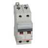 408029 Legrand DX3 - Disjoncteur bipolaire 10A 2P D10 6000A/10kA - Courbe D - 230V - À vis - 2 modules