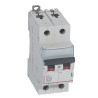 408034 Legrand DX3 - Disjoncteur bipolaire 32A 2P D32 6000A/10kA - Courbe D - 230V - À vis - 2 modules