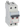 408036 Legrand DX3 - Disjoncteur bipolaire 50A 2P D50 6000A/10kA - Courbe D - 230V - À vis - 2 modules