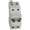 409219 Legrand DX3 - Disjoncteur bipolaire 10A 2P C10 10000A/16kA - 230V - Courbe C - À vis - 2 modules