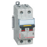 409224 Legrand DX3 - Disjoncteur bipolaire 32A 2P C32 10000A/16kA - 230V - Courbe C - À vis - 2 modules