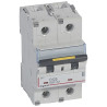 409460 Legrand DX3 - Disjoncteur bipolaire 125A 2P D125 10000A/16kA - 230V - Courbe D - À vis - 3 modules