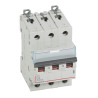 407852 Legrand DX3 - Disjoncteur triphasé 2A 3P C2 6000A/10kA - 400V - Bornes à vis - 3 modules