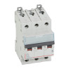 408081 Legrand DX3 - Disjoncteur triphasé 1A 3P D1 6000A/10kA - Courbe D - 400V - À vis - 3 modules