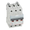 408093 Legrand DX3 - Disjoncteur triphasé 40A 3P D40 6000A/10kA - Courbe D - 400V - À vis - 3 modules