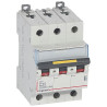 409275 Legrand DX3 - Disjoncteur triphasé 25A 3P C25 10000A/16kA - 400V - Courbe C - À vis - 3 modules