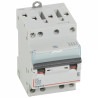 408129 Legrand DX3 - Disjoncteur tétrapolaire 32A 4P D32 - 6/10kA - 400V - Courbe D - Vis/vis - 3 modules - Peigne HX3
