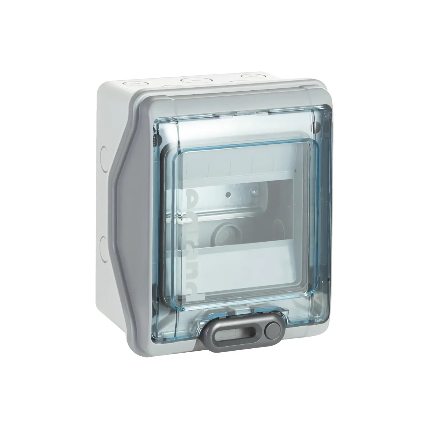 601996 Coffret étanche Legrand 6 modules - Plexo3 - étanchéité IP65 - Pré-découpe pour presse étoupe - Sans bornier de terre