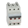 407859 Legrand DX3 - Disjoncteur triphasé 16A 3P C16 6000A/10kA - 400V - Bornes à vis - 3 modules