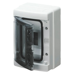 GW40101 Gewiss 40 CDK - Coffret électrique étanche 4 modules étanchéité IP65 - Sans barette de terre