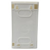 001304 Legrand - Mini coffret électrique 4 modules type cache borne - Lexic - Sans porte - Largeur 90mm