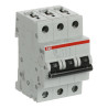 S203 C10 - Disjoncteur triphasé ABB 10A - 3P - Courbe C - 6/10kA - Bornes à vis - 2CDS253001R0104 - 352336