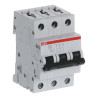 S203 C50 - Disjoncteur triphasé ABB 50A - 3P - Courbe C - 6/10kA - Bornes à vis - 2CDS253001R0504 - 352343