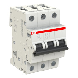 S203 D40 - Disjoncteur triphasé ABB 40A - 3P - Courbe D - 6/10kA - Bornes à vis - 2CDS253001R0401 - 352367