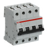 S204 C2 - Disjoncteur tétrapolaire ABB 2A - 4P - Courbe C - 6/10kA - Bornes à vis - 2CDS254001R0024 - 352429