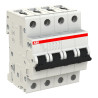 S204 C10 - Disjoncteur tétrapolaire ABB 10A - 4P - Courbe C - 6/10kA - Bornes à vis - 2CDS254001R0104 - 352436