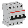S204 C16 - Disjoncteur tétrapolaire ABB 16A - 4P - Courbe C - 6/10kA - Bornes à vis - 2CDS254001R0164 - 352438
