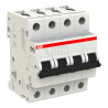 S204 C25 - Disjoncteur tétrapolaire ABB 25A - 4P - Courbe C - 6/10kA - Bornes à vis - 2CDS254001R0254 - 352440