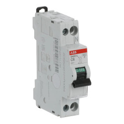 SN201-L C6 - Disjoncteur phase neutre ABB 6A - 1P+N - Courbe C - 4,5/6kA - Bornes à vis - 2CSS245101R0064